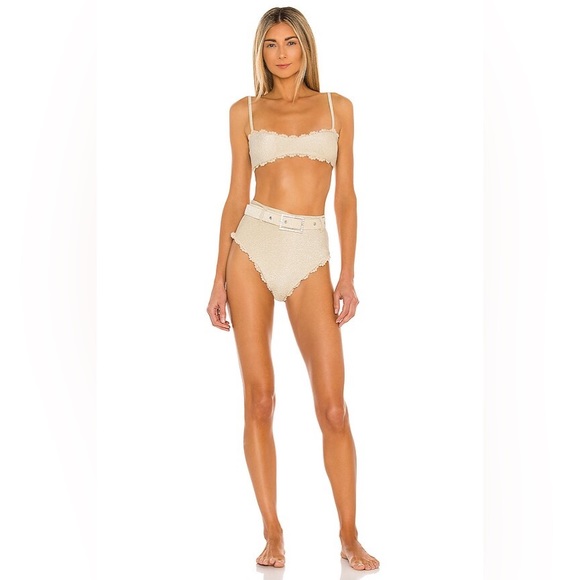 Maiyo Other - NWT Maiyo Claudia Bikini Set in Gold Size Large